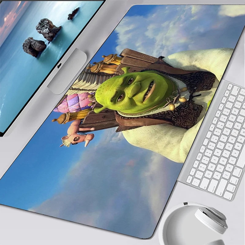 Shrek Gaming Mouse Pad Pc Mats Computer Keyboard Mouse Mat Mousepad Kawaii Gamer Accessories Mouse Pad 19 - Shrek Shop
